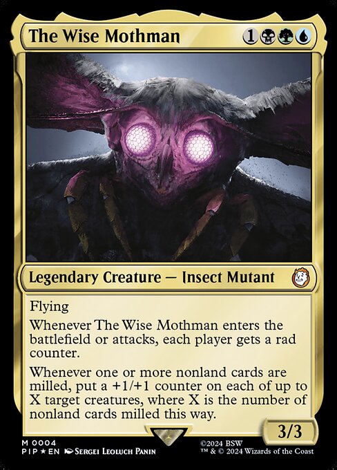 mothman mtg card commander deck