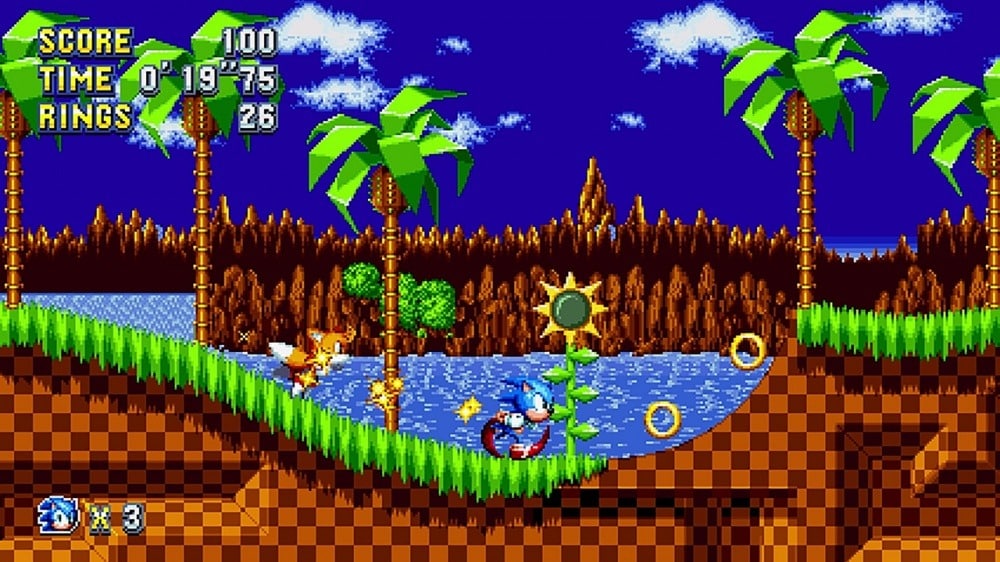 sonic mania gameplay