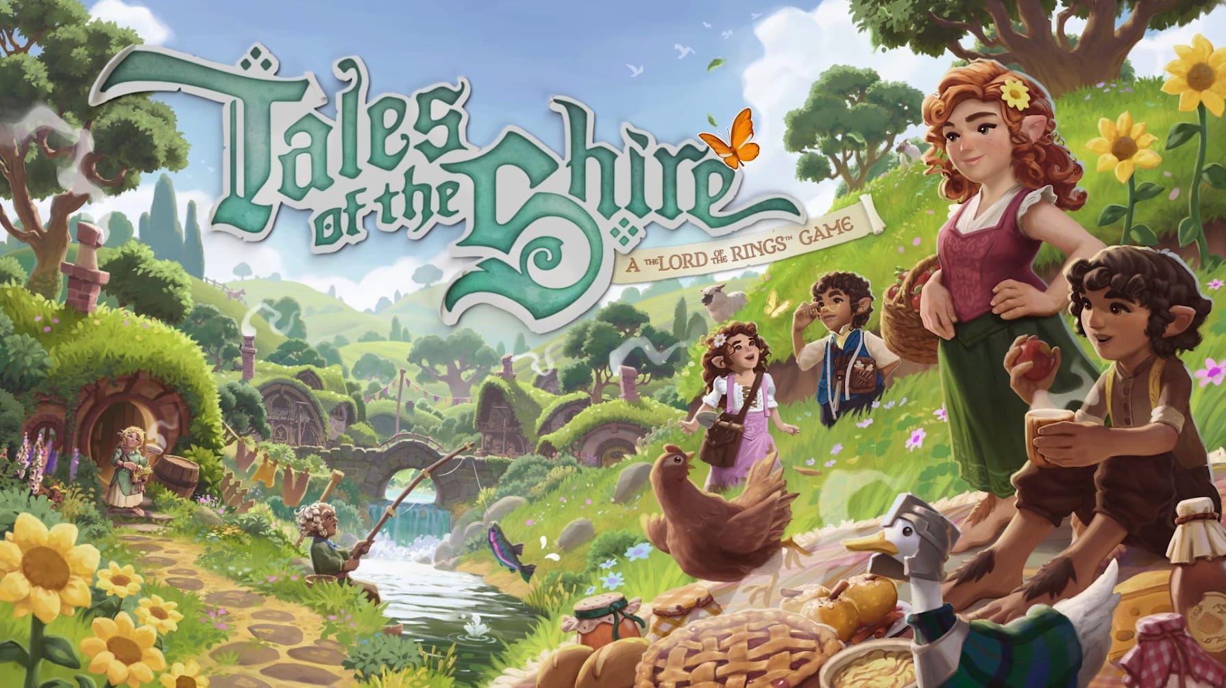 Tales of the Shire gets new key art with Hobbits and an armoured goose