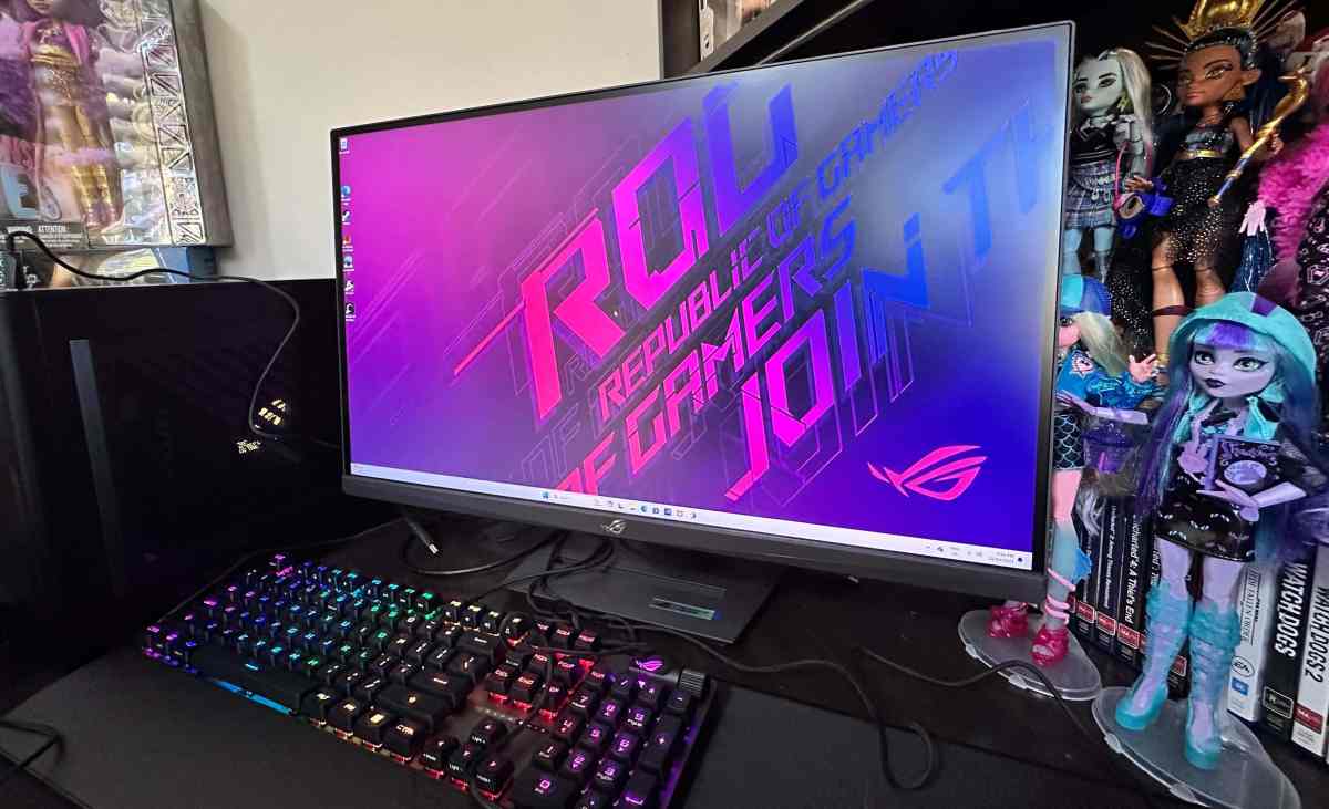 asus rog strix xg27acs gaming monitor review