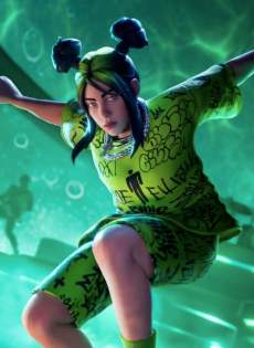 Billie Eilish is the latest featured artist in Fortnite Festival.