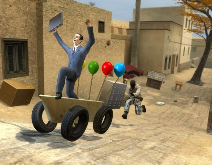 Garry's Mod has reportedly been hit with multiple DMCA notices from Nintendo.