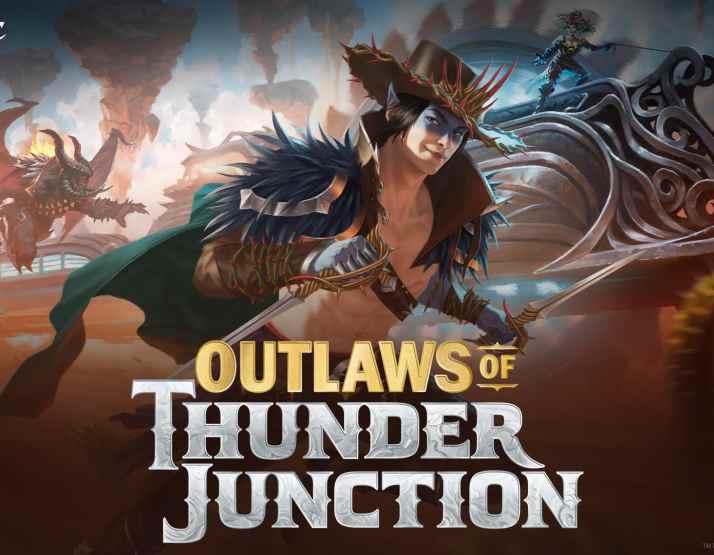 Score yourself a Collector Booster Box or Play Booster Box for MTG: Outlaws of Thunder Junction. 