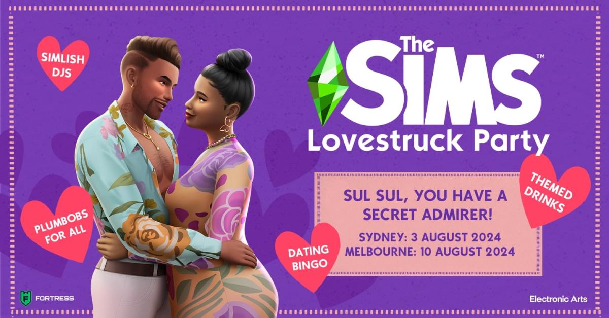The Sims: Lovestruck launch event details
