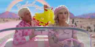 multiversus barbie and ken in car