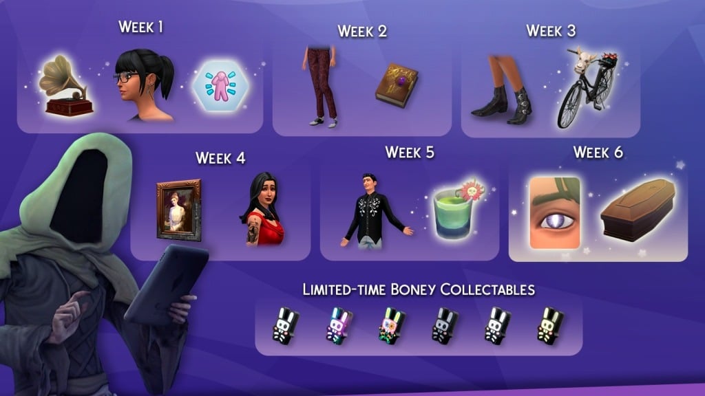 the sims 4 reapers rewards event