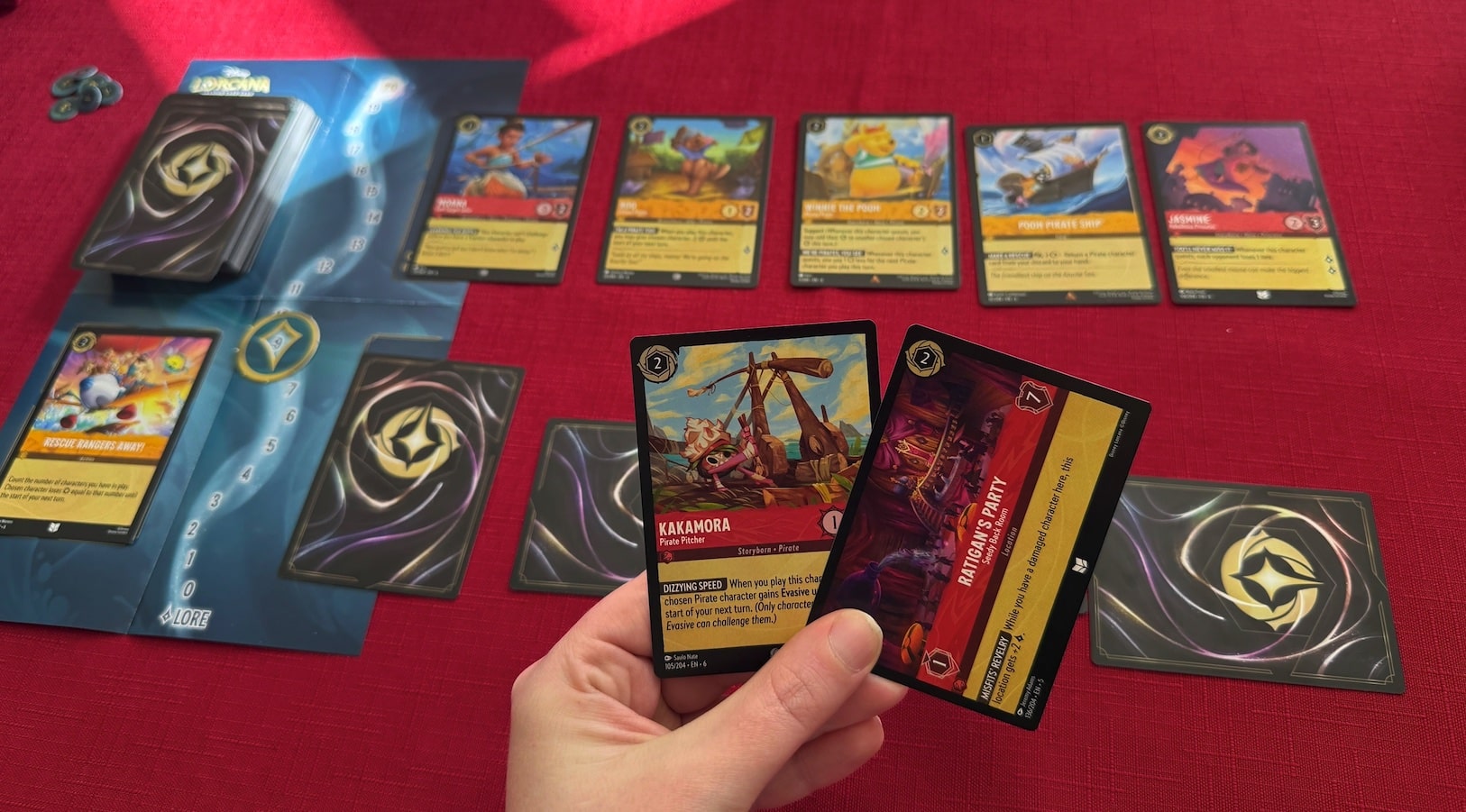 disney lorcana azurite sea pirate starter deck