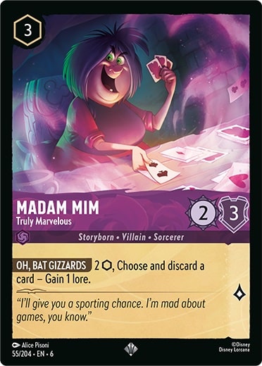 madam mim disney lorcana azurite sea