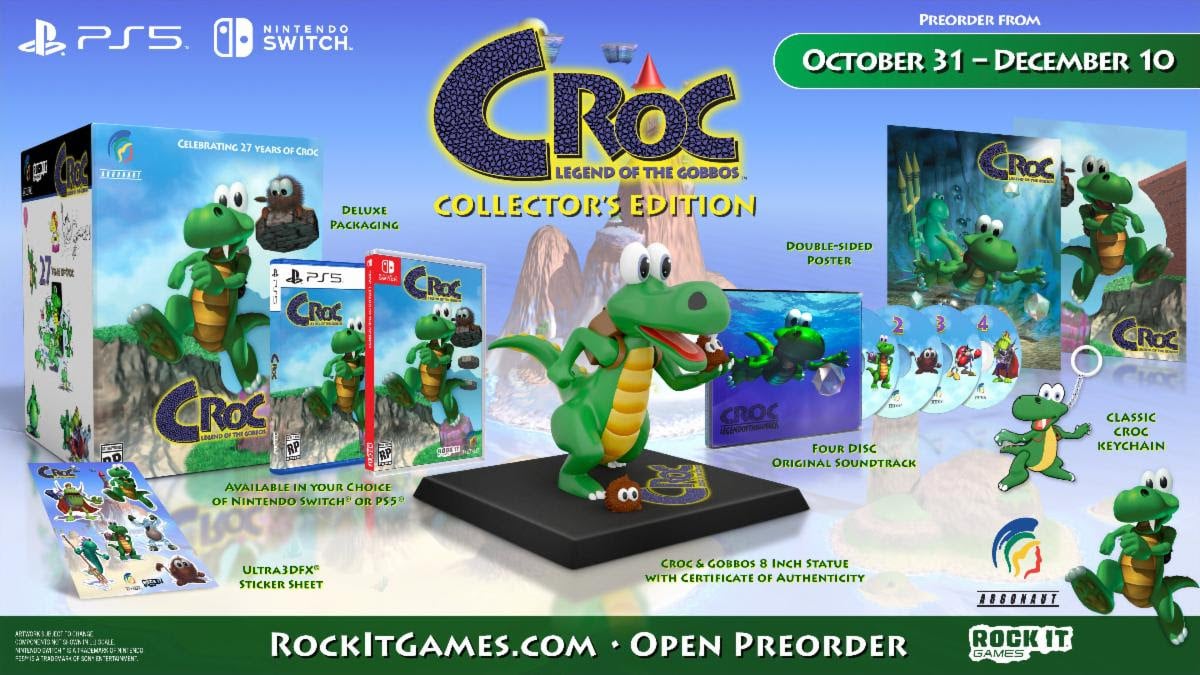 croc legend of the gobbos argonaut games