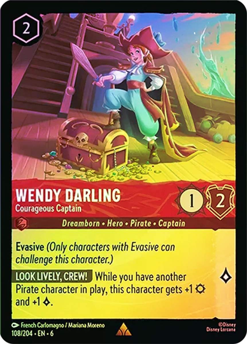 wendy darling courageous captain