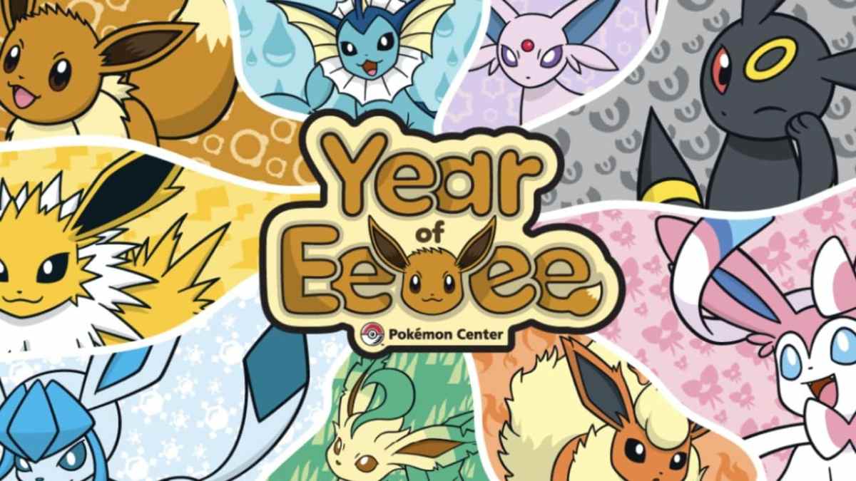 pokemon center year of eevee
