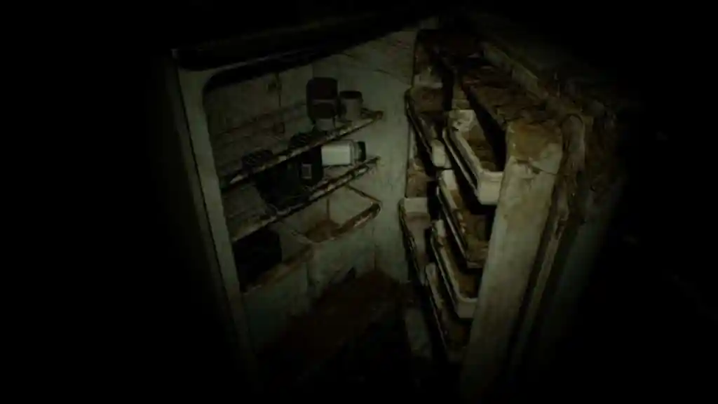 resident evil 7 fridge