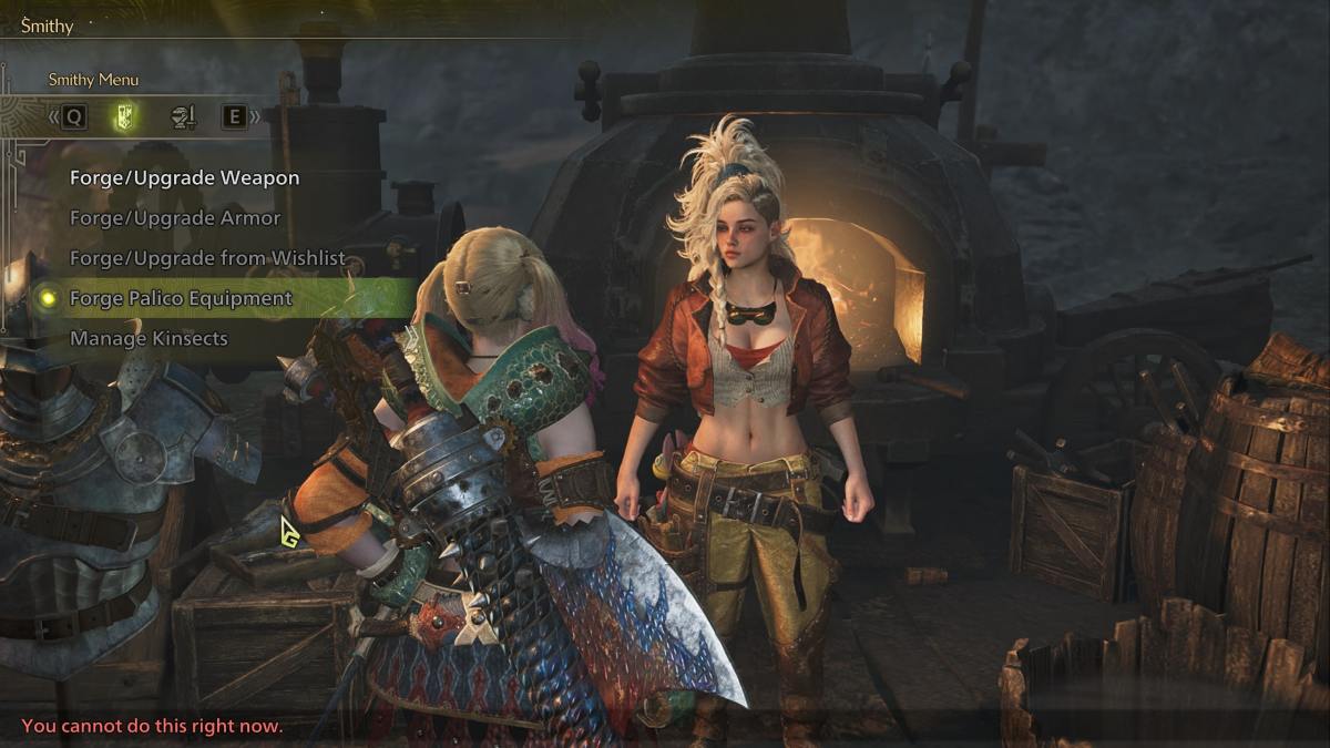 Monster Hunter Wilds - Gemma the Smith