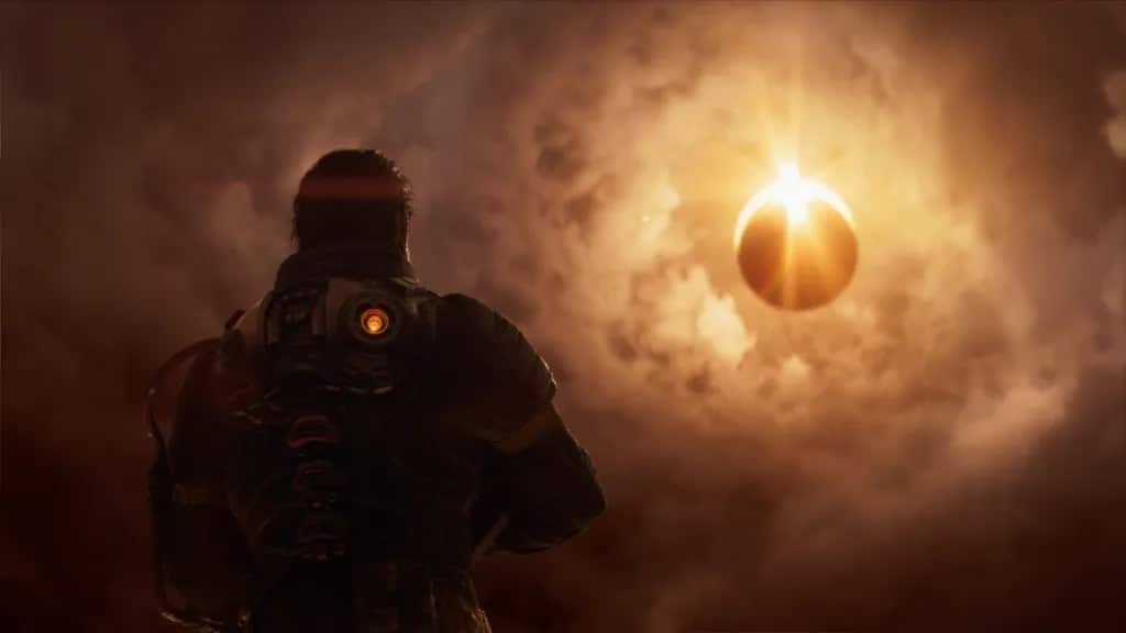 Saros sun shot