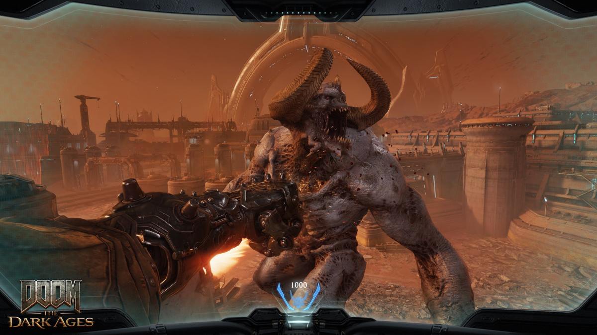 An Atlan from Doom: The Dark Ages is in your sights.