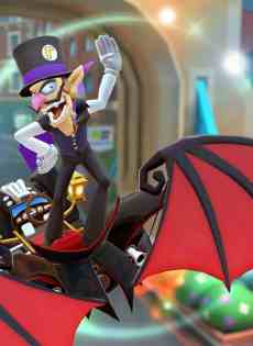 Racers will seemingly have a range of unlockable costumes in the game.