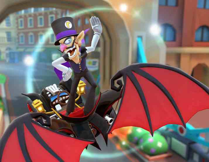 Racers will seemingly have a range of unlockable costumes in the game.
