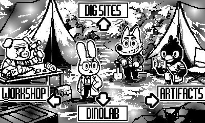 playdate game dig dig dino