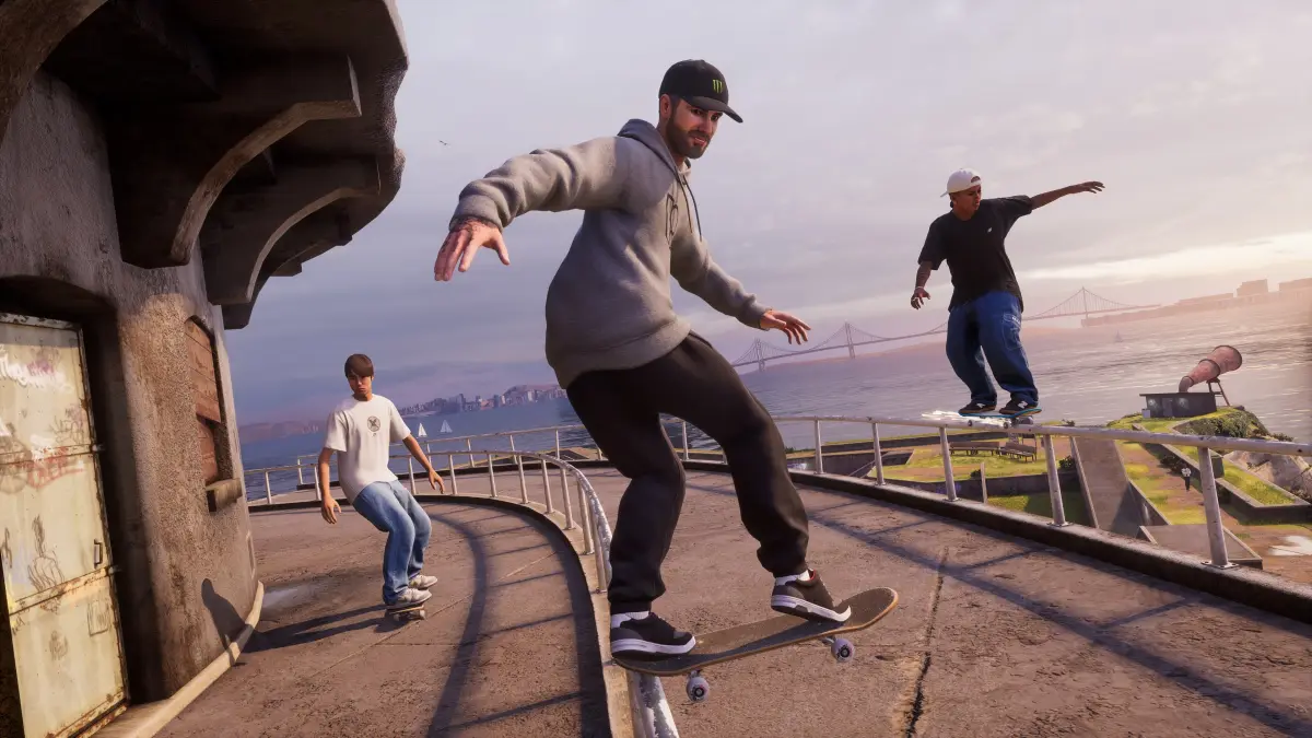 Tony Hawk's Pro Skater 3+4 - Alcatraz action shot