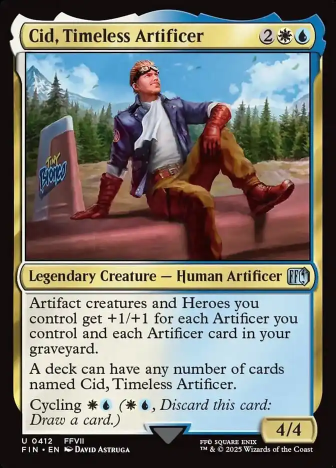 cid timeless artificer 7