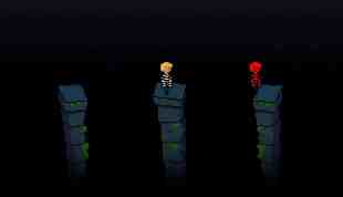 game over a musical rpg game