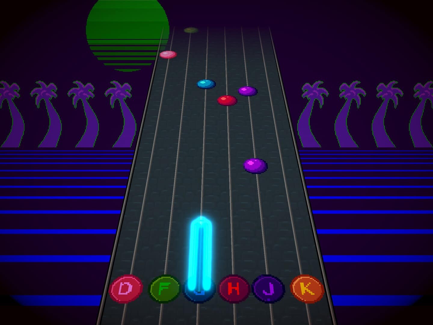 game over a musical rpg game