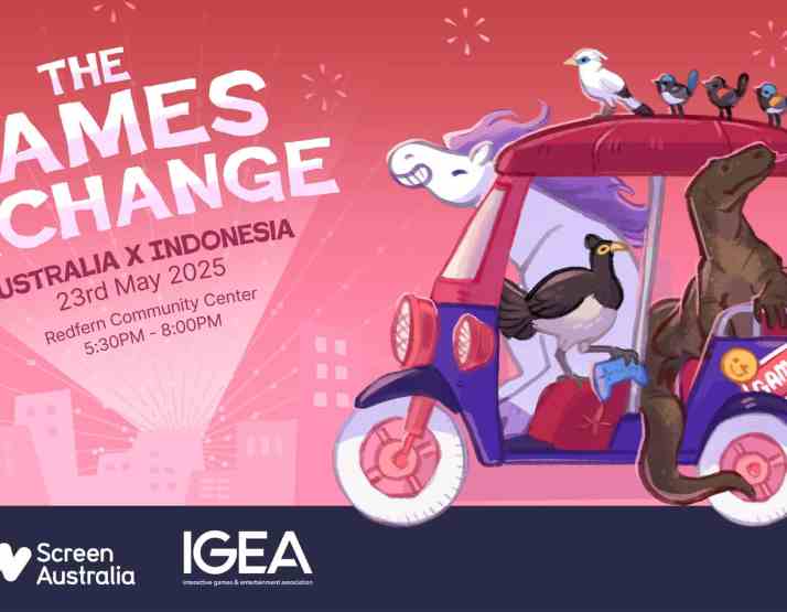 Pop in to see new and upcoming games from Australia and Indonesia.