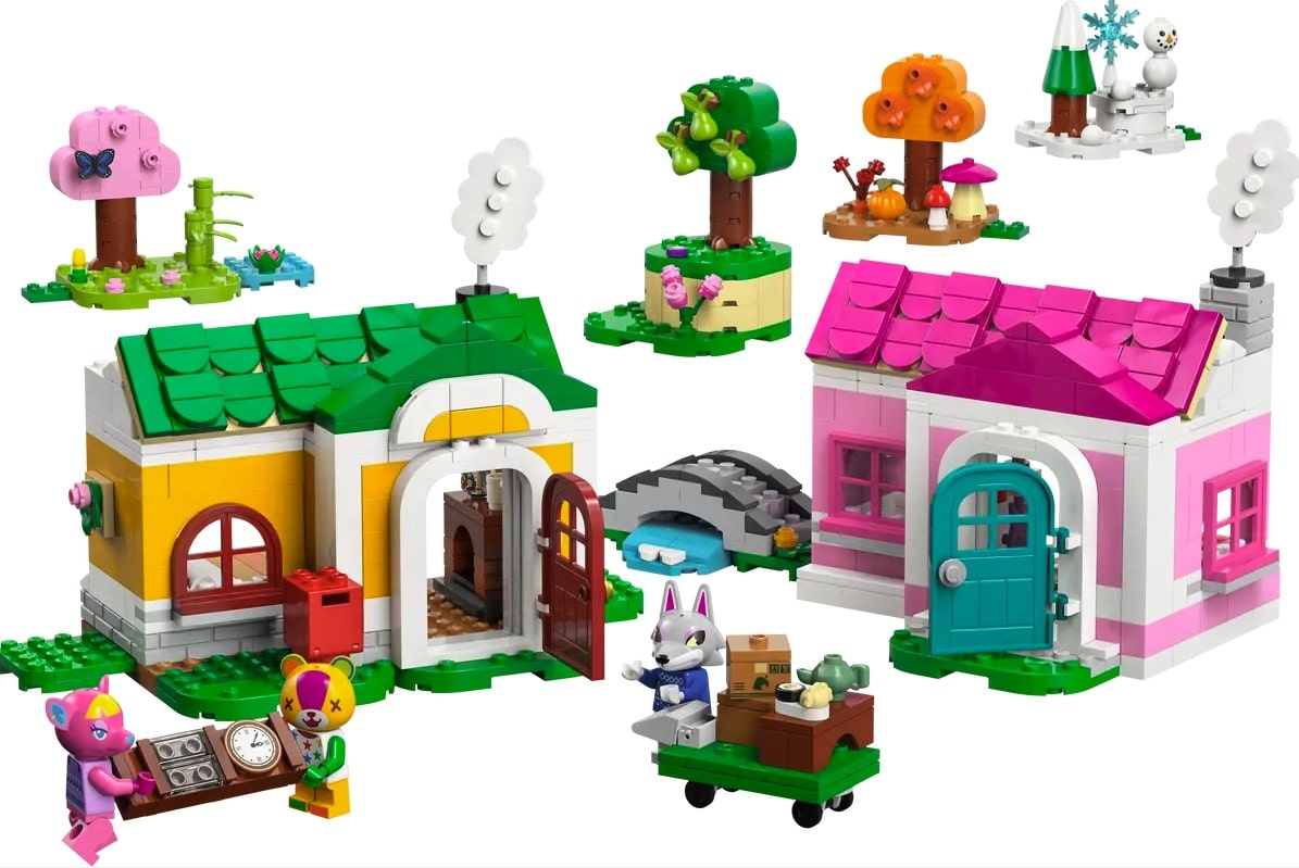 lego animal crossing seasons set