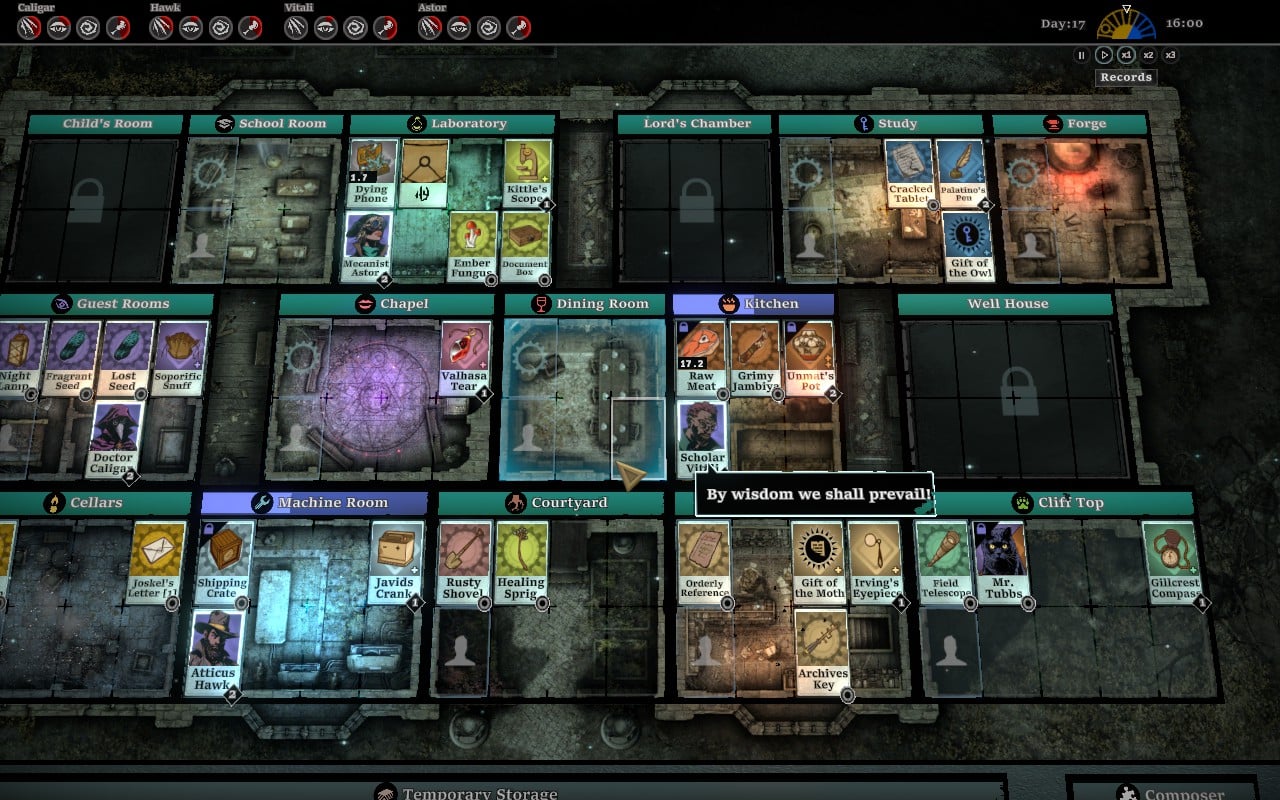 the horror at highrook card gameplay