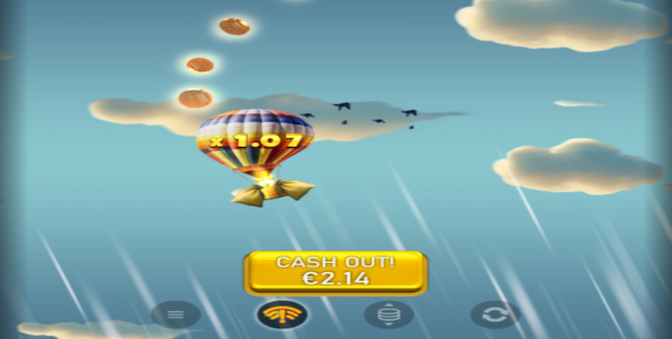 Balloon Odyssey crash game