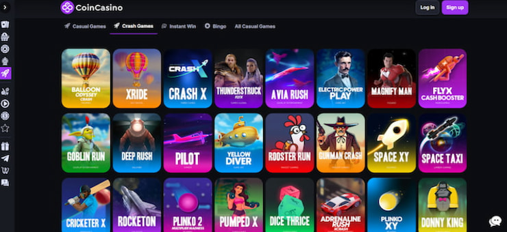 Coin Casino Crash Games