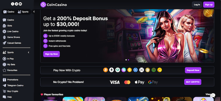 CoinCasino HP