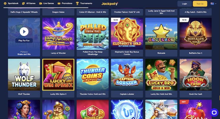Crypto casino Australia Jackpoty games