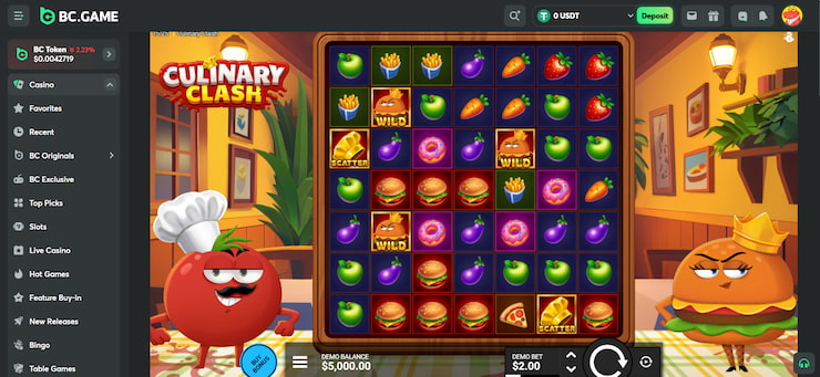 Culinary Clash BC Game