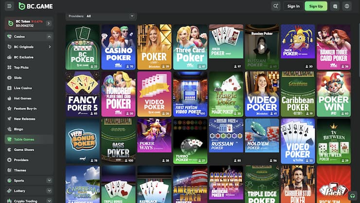 Florida Online Casinos BC Game