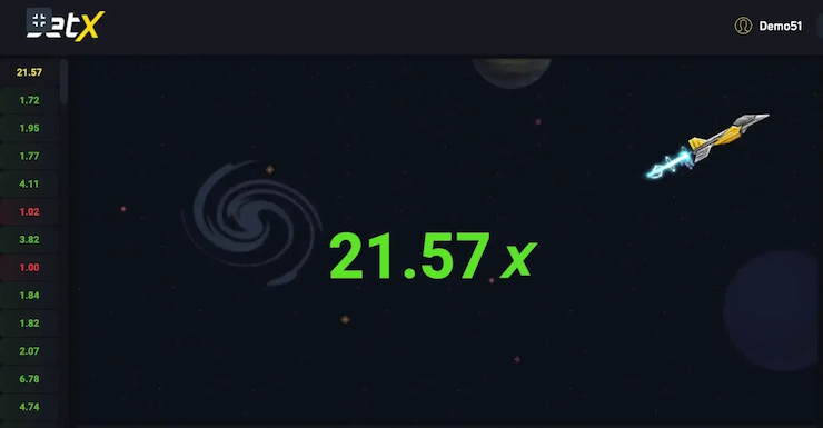 JetX at an Aviator casino