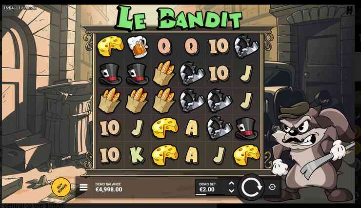 le bandit slot review at Hacksaw Gaming