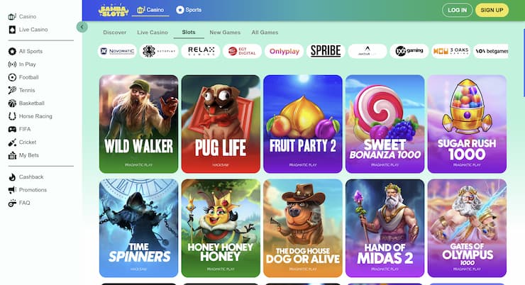 Samba Slots fastest payout online casinos NZ