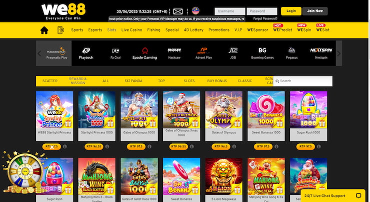 We88 Casino games online casino malaysia