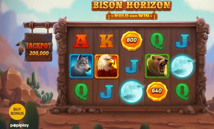 Bison Horizon slot game