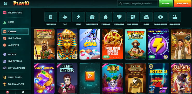 casino games at playio canadian online casino