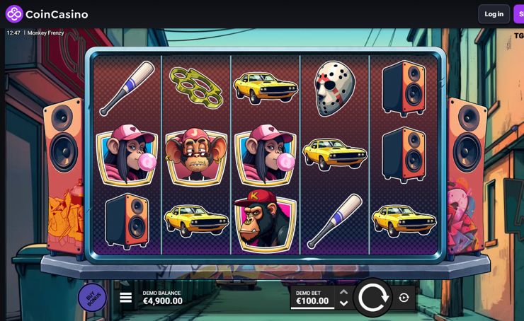Coin Casino - best casino for Monkey Slot game