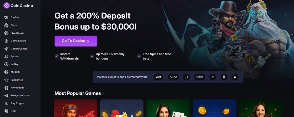 coincasino all casinos