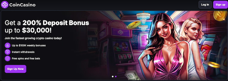 coincasino - the best crypto casino for bonus hunters