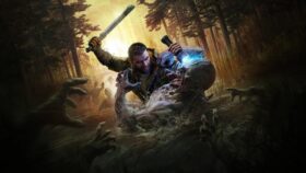 Dying Light: The Beast protagonist Kyle Crane attacking a volatile.