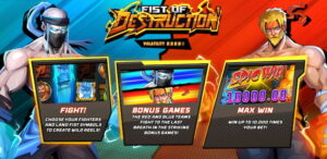 fist of destruction slot review - main page image