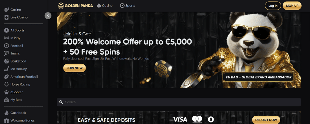 golden panda all casinos 2