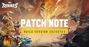 Marvel Rivals official splash art for season 3, filled with text that announced the Marvel Rivals July 24 Patch Notes