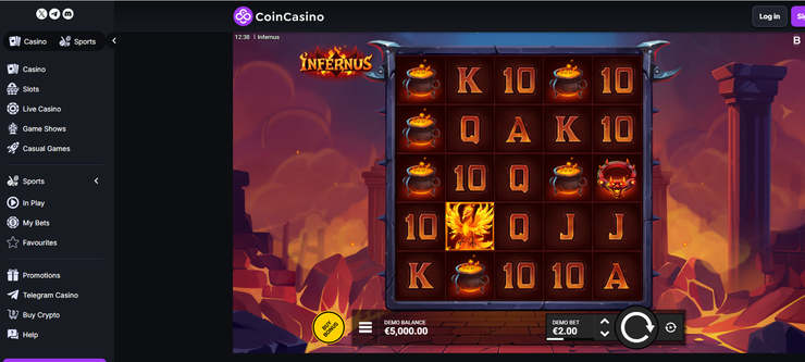 infernus_coincasino_slot review 