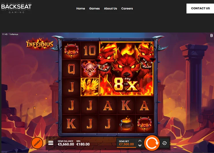 infernus_slot review by Backseat Gaming